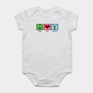 Peace Love Orchestra Baby Bodysuit